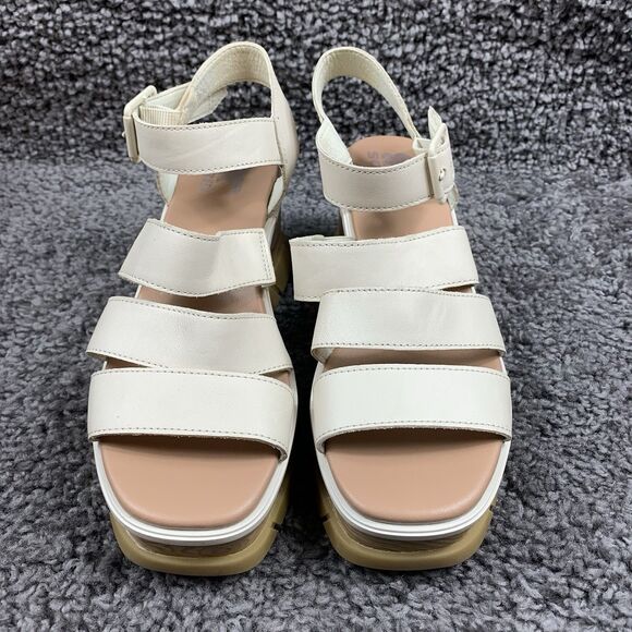 Sorel Shoes - Sorel Joanie lll Women's Ankle Strap in chalk/ Gum Size 8